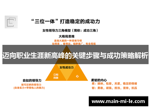 迈向职业生涯新高峰的关键步骤与成功策略解析