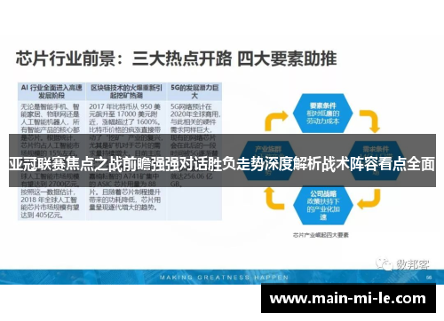 亚冠联赛焦点之战前瞻强强对话胜负走势深度解析战术阵容看点全面